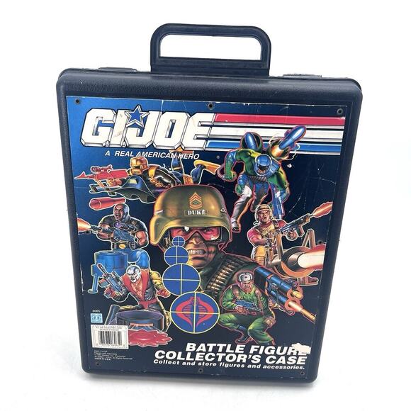 Vintage GI Joe Battle Figure Collector's Case Hasbro 1991